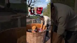 Winter dog washing tutorial#Wash the dog#Dog bathing#Original video#Cute pets#Rural life