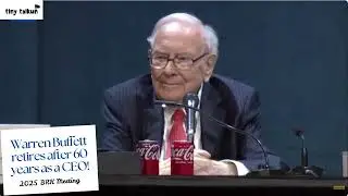 Warren Buffett Retires | Full Announcement, Emotional Farewell & a Standing Ovation!