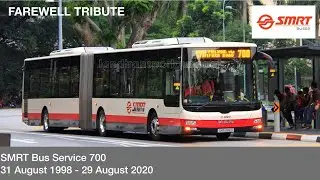 SMRT Bus Service 700 Farewell Tribute