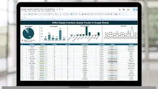 Office Supply Inventory Update Tracker in Google Sheets