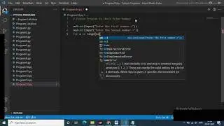 Python Program to Print all Prime Numbers in an Interval