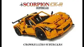 Crowkillers Custom Lego Technic 1:8 Scale Scorpion CK-R Supercar