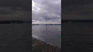 A walk along Edmonds Beach, im Edmonds, Washington. 4/21/2025