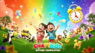 30-Minute Kids&rsquo; Rhymes Compilation | Fun Learning Adventure! | Chirpy Kids