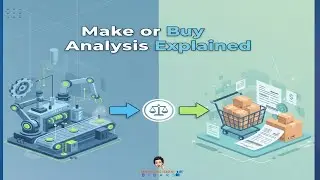 تحليل Make or Buy بأسهل طريقة! قرار الشراء ولا التصنيع؟