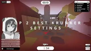 2 BEST KRUNKER IMPORT SETTINGS (PROS USE THESE)