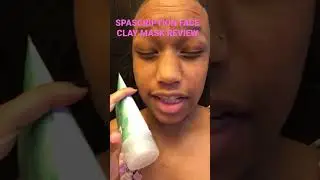 Spascriptions Face Clay Mask Review #shorts#spascriptions#skincare#facecare#hygiene