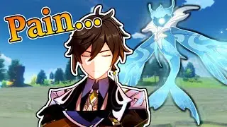 Solo Zhongli vs Oceanid is... PAIN