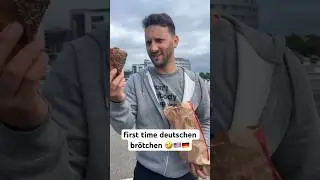 American&rsquo;s first time eating German Bread! 🤣🇺🇸🇩🇪 #german #germany #deutschland #american #food