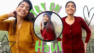 AMAZON WINTER ESSENTIALS TRY ON HAUL (cozy sweaters, caps, favorite jewelry, & more!)
