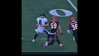 Lamar Jackson INSANE SPIN MOVE vs Bengals 🔥😮&zwj;💨 #shorts