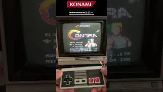 How to get 30 LIVES - Contra with the Konami Code NES