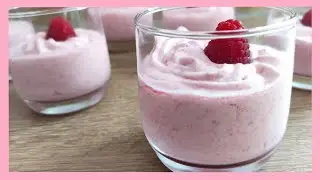 Mousse framboise-mascarpone / raspberry-mascarpone mousse