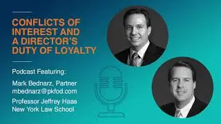 Conflicts of Interest and a Director's Duty of Loyalty