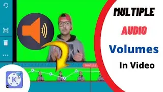 How to use volume envelope in kinemaster [Urdu / Hindi] #audioenvelope #mutiplevolume #kinemaster