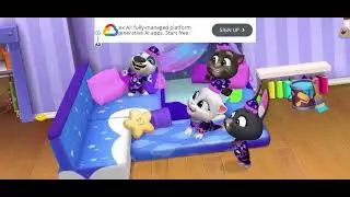 My talking tom and friends day-3#talkingtomfriends #talkingtom 