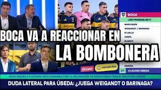 BOMBA LA GRAN APUESTA DE UBEDA PARA BOCA El Domingo en la Bombonera