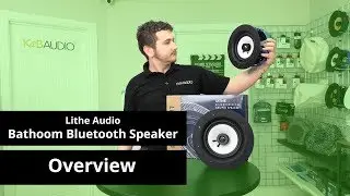 Lithe Audio IP44 Bathroom Bluetooth speaker Overview - Bathroom Bluetooth Ceiling Speaker