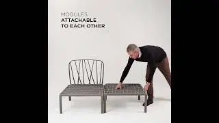 NARDI Komodo Modular Outdoor Sofa Technical Video - How the Modular System Works
