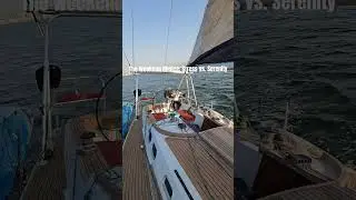Weekend Choice : Stress vs. Serenity#sailing #boat #happiness #travel #ocean #nature