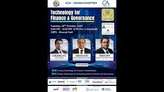 Technology for Finance & Governance | ICAI Oman Chapter