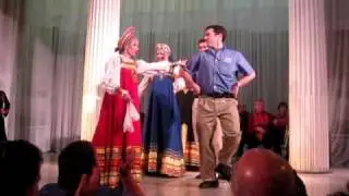 David Cowan, Cameron Lyne and Matt Blum in Feel Yourself Russia!
