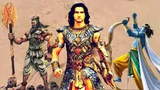 🤔Why did the warriors raise Shiv's bow /#mahabharat #ram #parshuram #suryapukarn #karna