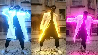 Hướng dẫn l&agrave;m hiệu ứng viền s&aacute;ng quần &aacute;o - Futuristic light streak FX tutorial After Effects 2025