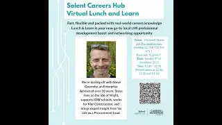 Lunch and Learn Solent LMI Pilot