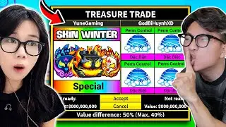 YUNE MỞ RA DRAGON EMBER VÀ TRADE PERM CONTROL VỚI BI HUỲNH TRONG BLOXFRUIT