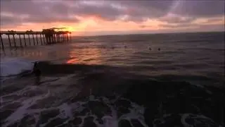 Scripps Pier UCSD La jolla Fly By