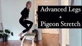 Five Advanced Pilates Exo Chair Exercises | Legs + Hip Stretch