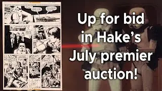 Star Wars Original Comic Art - Hake's July Premier Auction