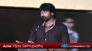 [sound camera action] Vijay Sethupathi at Soodhu Kavvum Movie Audio Launch