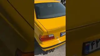 Bavarian canary yellow#cars #classiccars #vintagecars #viral #bmw #e46 #bavaria #stuttgart #germany