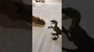 Got a point? lol #jurassicpark #trex #giga #indoraptor #velociraptor #funny #shorts
