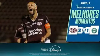 Carlão destrói com dois gols e comanda virada da FERROVIÁRIA contra o CORITIBA | MELHORES MOMENTOS