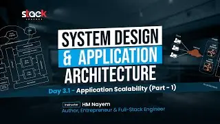 Day 3.1: Application Scalability | System Design and Application Architecture Workshop
