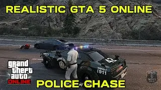 The Most Realistic GTA 5 Online Police Chase #gtahighwaypatrol #gtalspdfr #gtapolicechase #gtarp