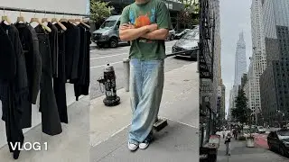 Vlog 1 | NYC Streetwear Shopping, Rick Owens, Balenciaga, Acne Studios, Chrome Hearts and more!