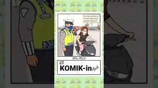 PEREMPUAN KOK DILAWAN #komikindonesia #dikomikinajah #lucu #polisi #Tilang