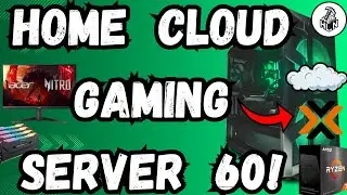 Home Cloud Gaming Server Edition #60! (Proxmox, Moonlight, Ryzen 7 5700X & MSI RTX 3050)