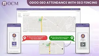 Odoo Mobile Geo Attendance | GPS Attendance, Geo-Fencing & Field Employee Tracking