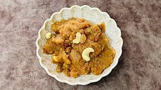 Уникальный рецепт халвы, который вы никогда раньше не пробовали | Карамельная суджи-халва | Рецеп...