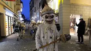 Luzerner Fasnacht 2026: Fasim&auml;&auml;rt Unter der Egg | Musegg-Geischter, Rotsee Husaren, N&auml;belh&uuml;&uuml;ler...
