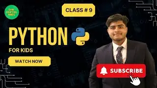 Online Python Programming for Kids - Class 9 | Learn to Code with Simple Projects