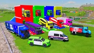 LA FARMING &ndash; Farming Simulator Vehicles bus, trailer