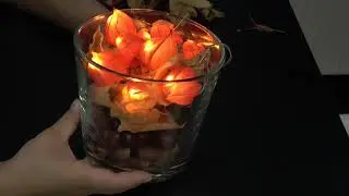 Herbstvase gestalten