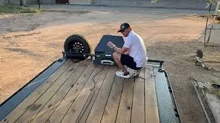 Free Spooling Wench Cable to Vehicle