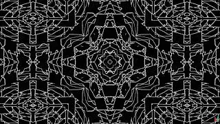 Mesmerizing Abstract Black and White Motion